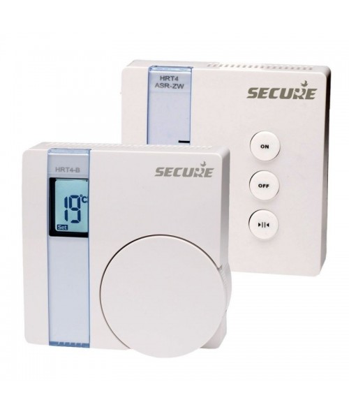 Thermostat and Receiver communicate using Z-Wave