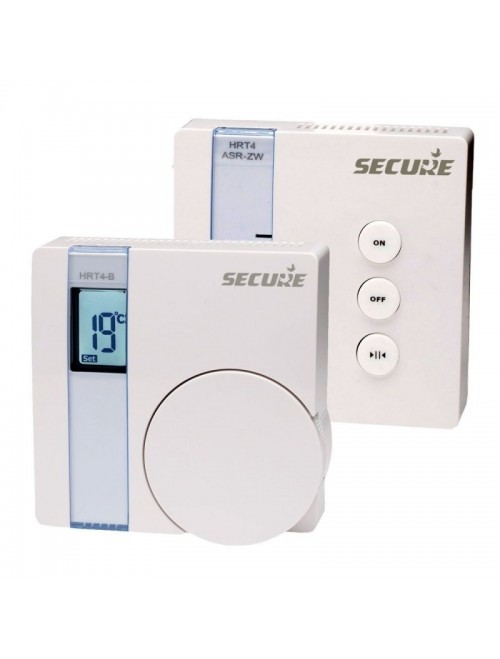 Thermostat and Receiver communicate using Z-Wave